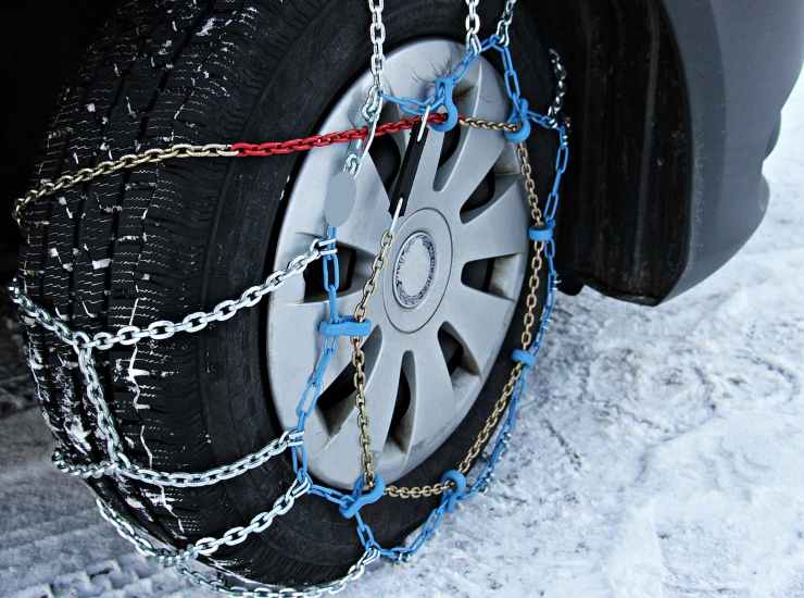 catene da neve, i dettagli