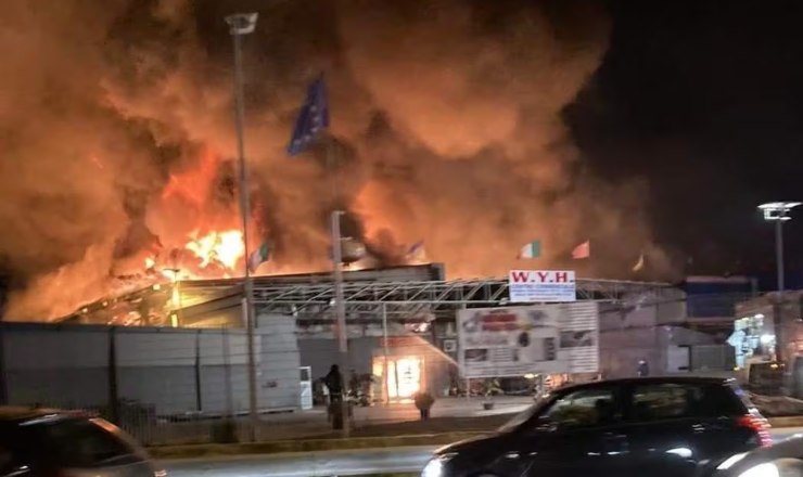 Incendio a Mondragone (web) - Valsusanews.it