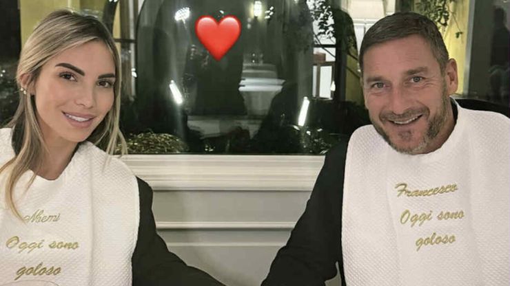 Totti e Noemi Bocchi (Social media) - Valsusanews.it