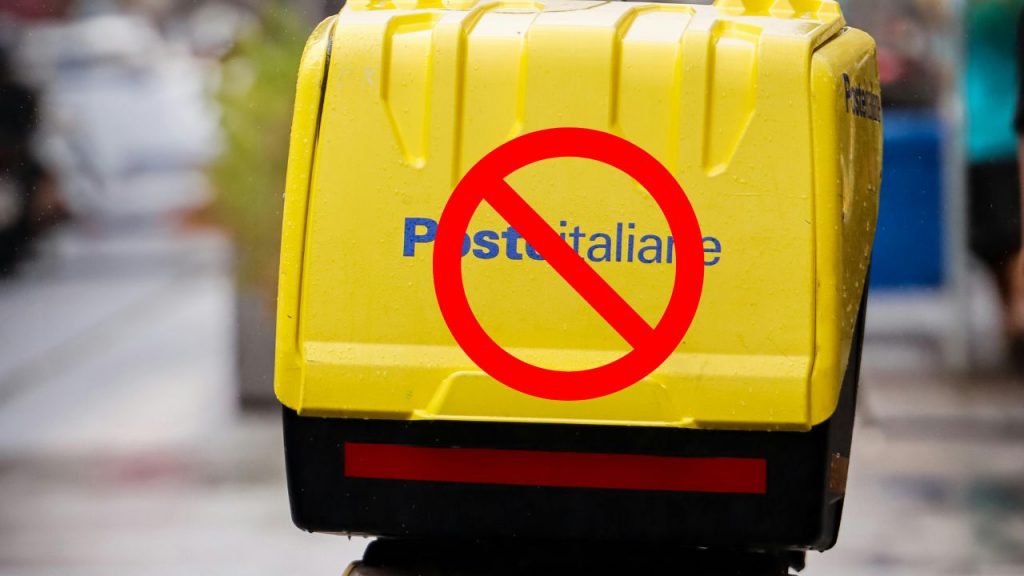 Blocco Poste Italiane
