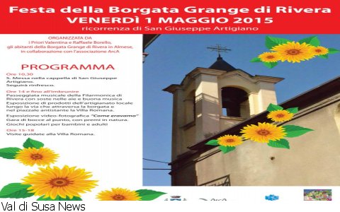Festa di Borgata Grange di Rivera e apertura Villa Romana
