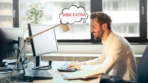 300€ extra