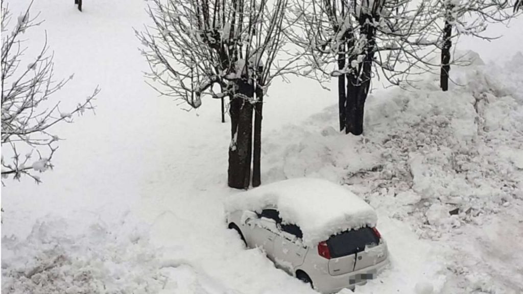 Allerta neve e vento