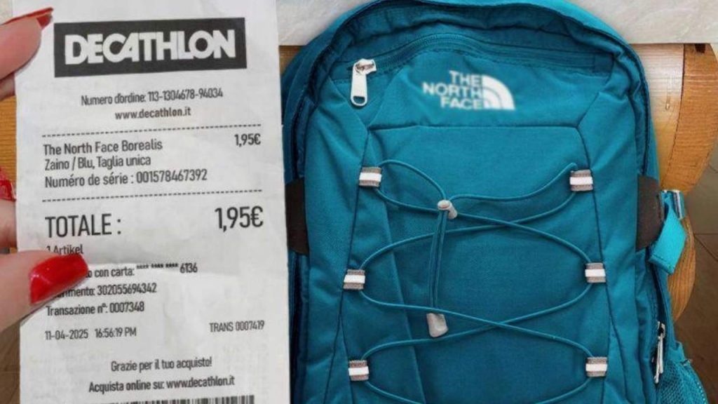 Lo zaino Decathlon a meno di 2 euro