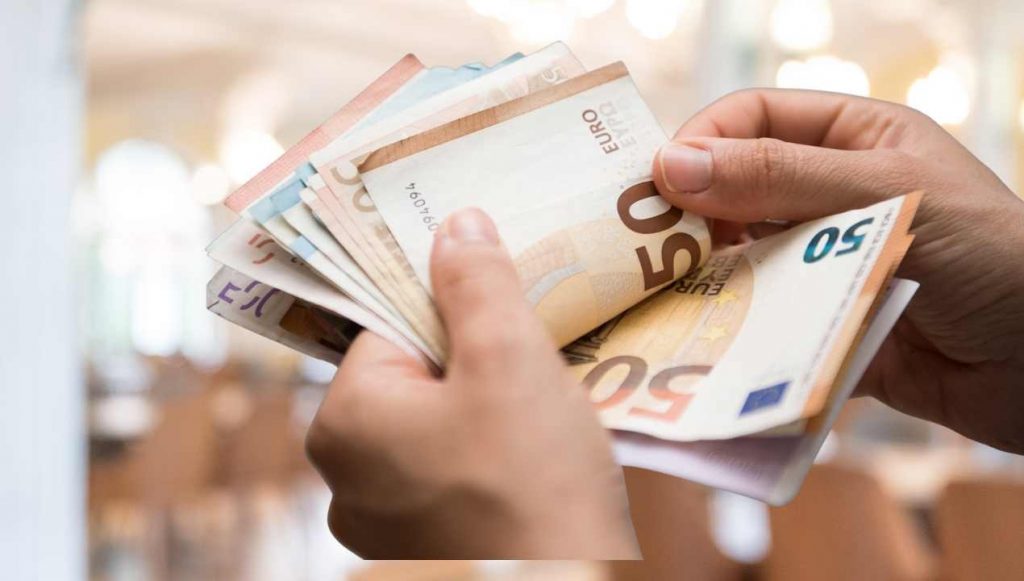 Pagamento in contanti