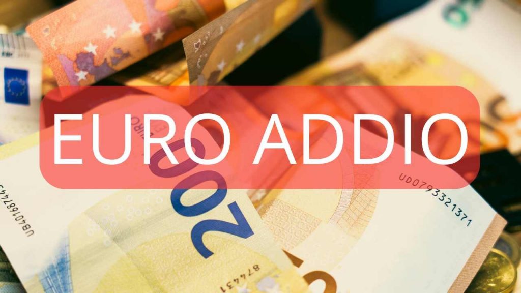 Euro addio
