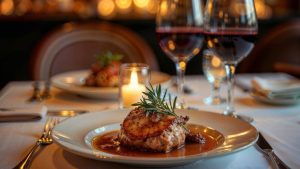 La cena romantica offerta dall'azienda