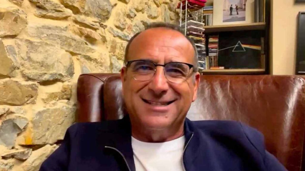 carlo conti e la casa